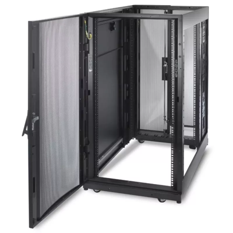 APC AR3104 NetShelter SX palvelinkaappi, 24U, 19 tuumaa, 1198 x 600 x 1070 mm (K x L x S), musta