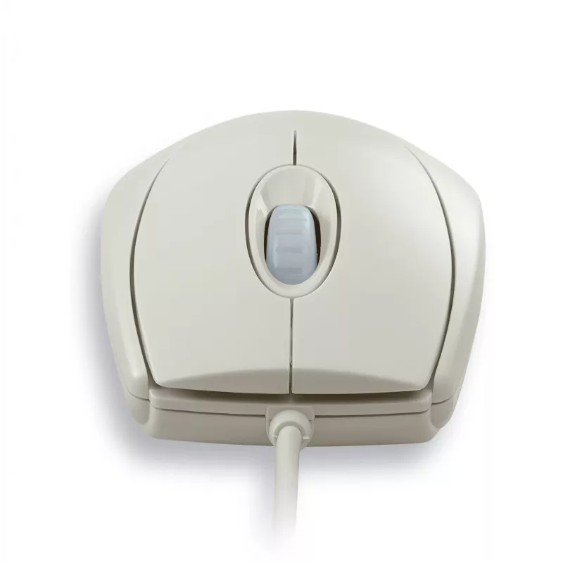 CHERRY WHEELMaus OPTICAL johdollinen hiiri, vaaleanharmaa, PS2/USB