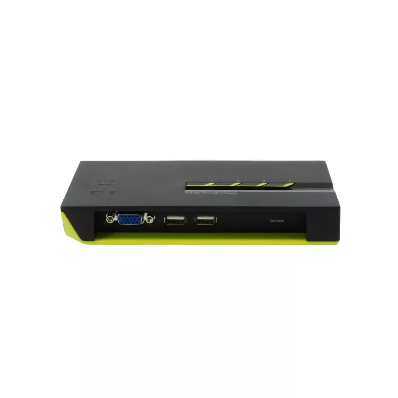 KVM-kytkin LevelOne 4-porttinen USB VGA KVM-0422