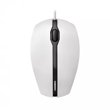 CHERRY GENTIX JOHDOLLINEN HIIRI, vaaleanharmaa, USB