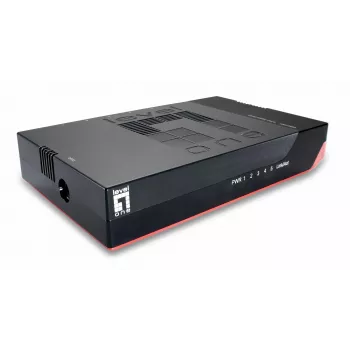 5-porttinen Gigabit Ethernet -kytkin LevelOne GSW-0507