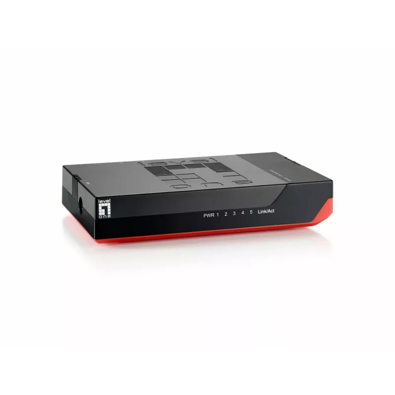 5-porttinen Gigabit Ethernet -kytkin LevelOne GSW-0507