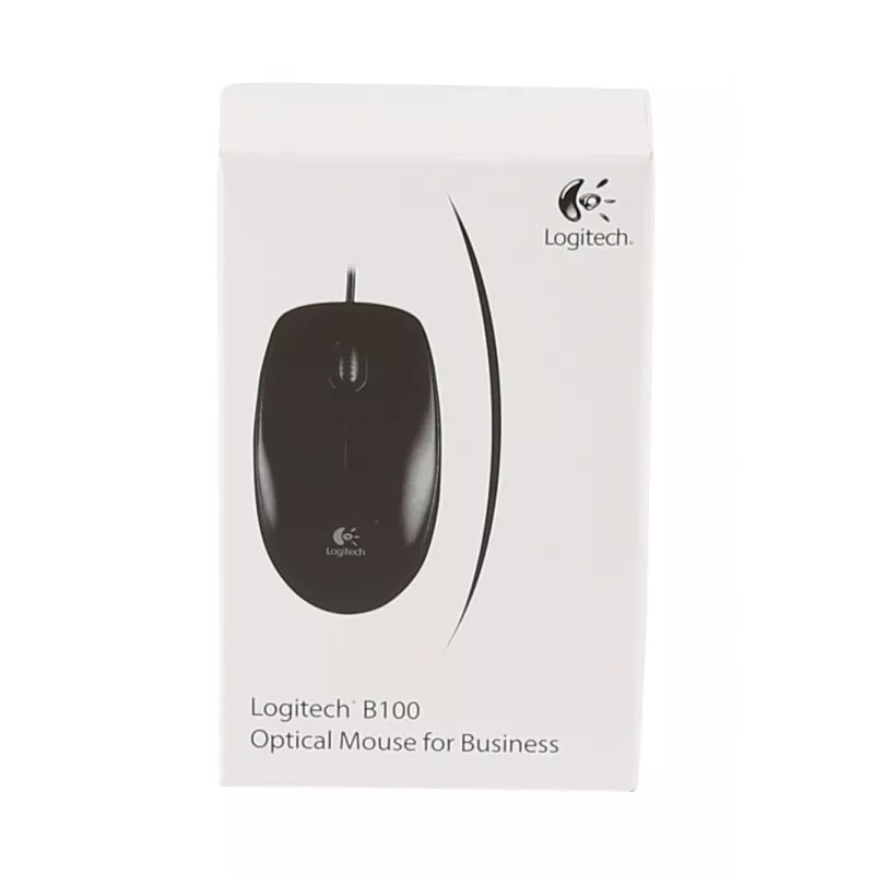LOGITECH hiiri – B100 – optinen – musta