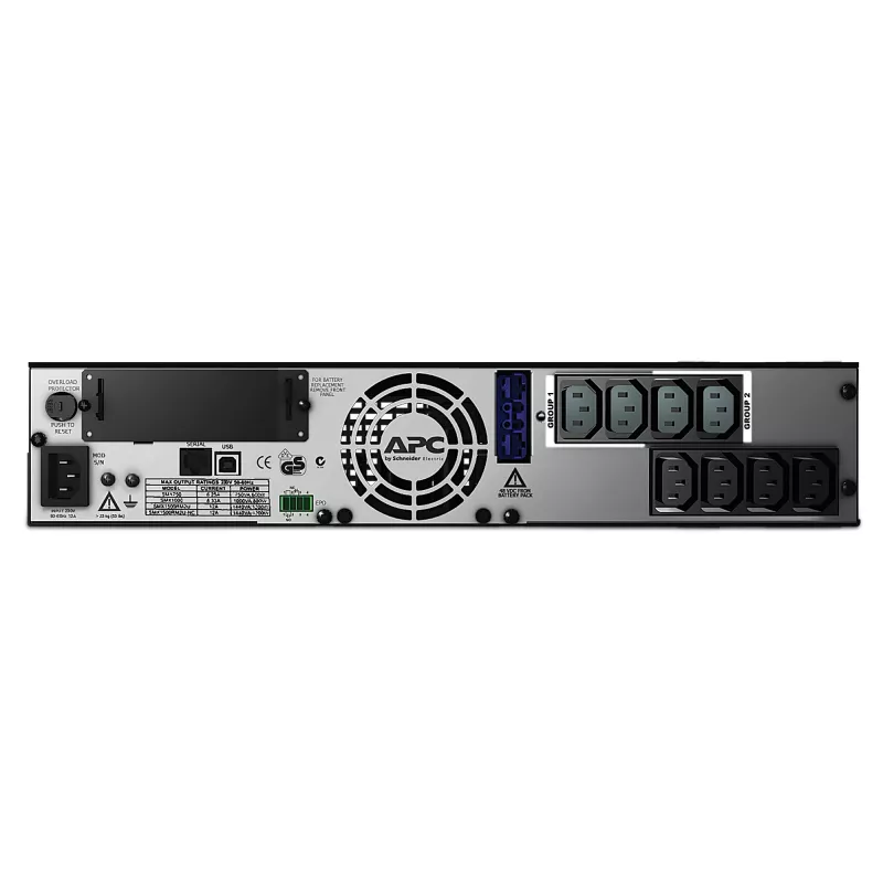 APC Smart-UPS X SMX1000I - 1000VA, 8x C13 lähtö, USB, laajennettava käyttöaika