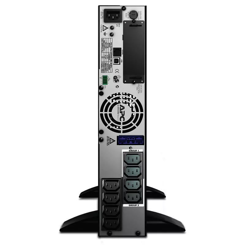 APC Smart-UPS X SMX1000I - 1000VA, 8x C13 lähtö, USB, laajennettava käyttöaika