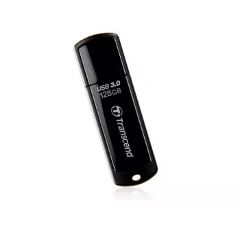 TRANSCEND Jetflash 700 - 128GB USB-muistitikku - USB 3.0 - musta