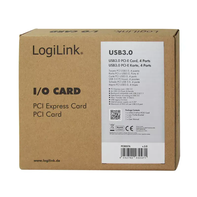 Liitäntäkortti LogiLink PC0057A