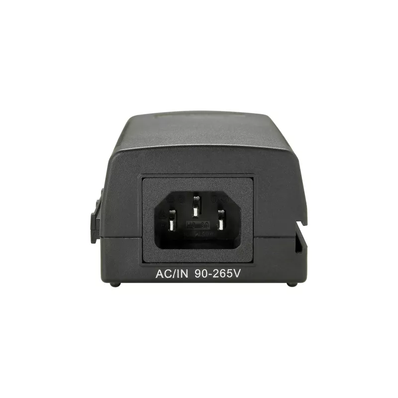 LevelOne POI-3000 Gigabit PoE+ -injektori, 30 W, musta