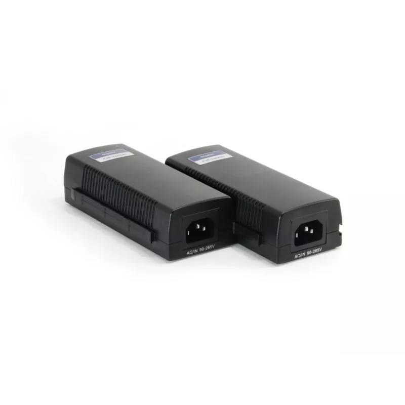 LevelOne POI-3000 Gigabit PoE+ -injektori, 30 W, musta