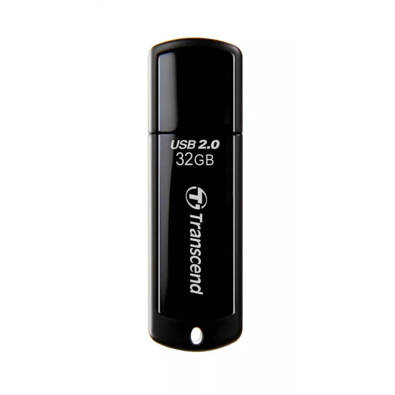 TRANSCEND Jetflash 350 - 32GB USB-muistitikku - USB 2.0 - musta
