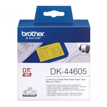 Brother DK-44605 tulostustarra keltainen