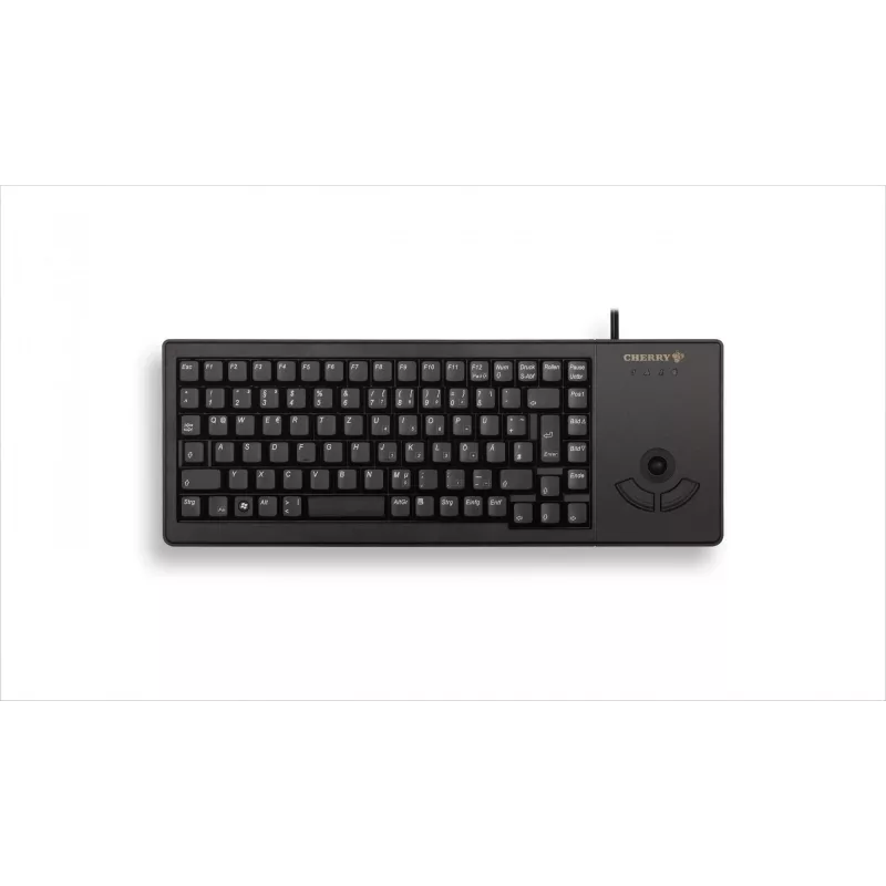 CHERRY XS Trackball G84-5400 näppäimistö toimistoon USB QWERTZ saksa musta