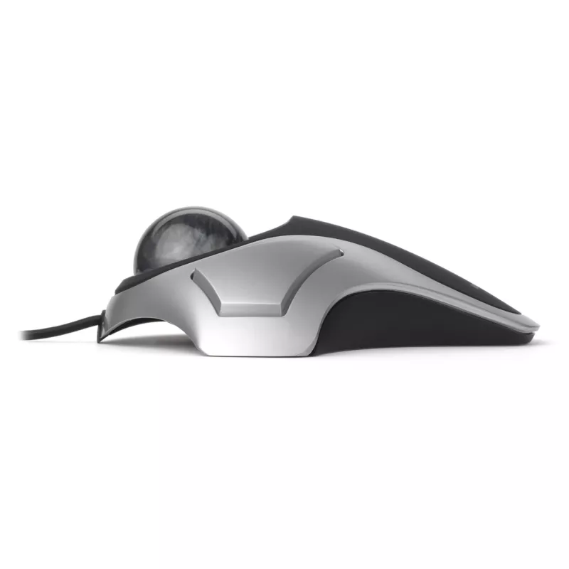 Kensington Orbit optinen trackball, molempikätinen, optinen, USB Type-A, hopea
