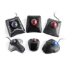 Kensington Orbit optinen trackball, molempikätinen, optinen, USB Type-A, hopea
