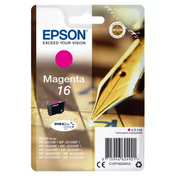 Epson Pen and crossword yksittäispakkaus magenta 16 DURABrite Ultra muste