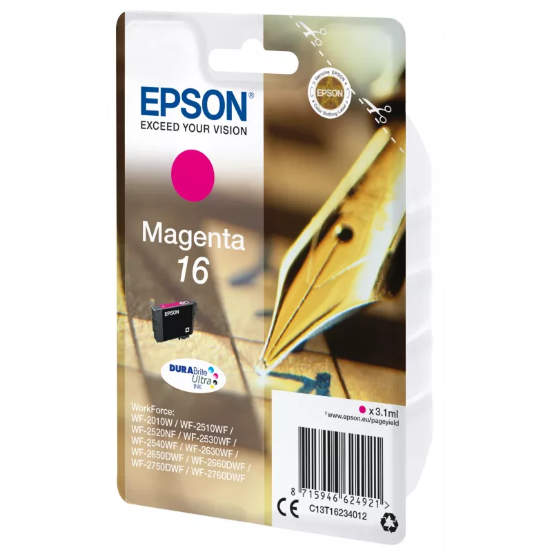 Epson Pen and crossword yksittäispakkaus magenta 16 DURABrite Ultra muste