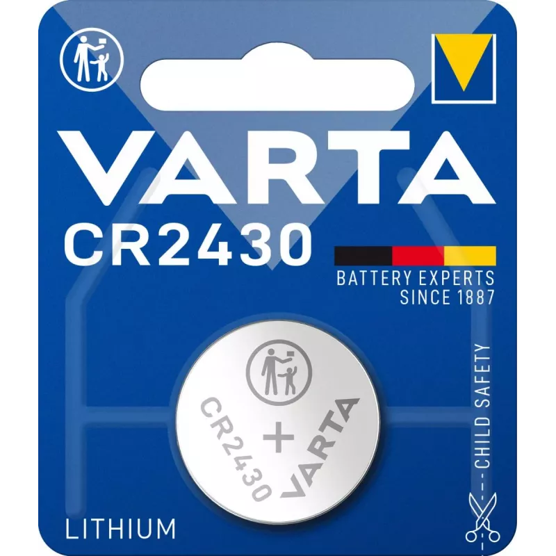 VARTA paristo litium-nappikenno CR2430 3V