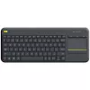 LOGITECH Wireless Touch Keyboard K400 Plus - musta - Qwerty hollanti