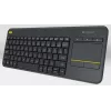 LOGITECH Wireless Touch Keyboard K400 Plus - musta - Qwerty hollanti