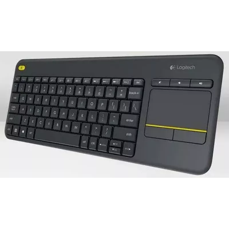 LOGITECH Wireless Touch Keyboard K400 Plus - musta - Qwerty hollanti