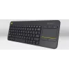 LOGITECH Wireless Touch Keyboard K400 Plus - musta - Qwerty hollanti