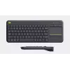 LOGITECH Wireless Touch Keyboard K400 Plus - musta - Qwerty hollanti
