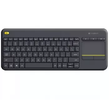 LOGITECH Wireless Touch Keyboard K400 Plus - musta - Qwerty hollanti