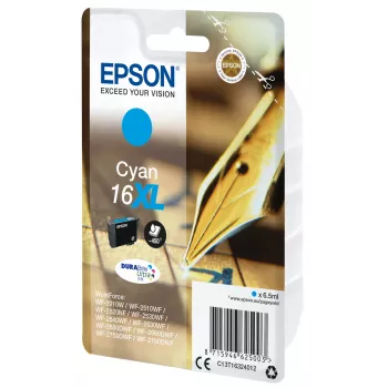 Epson Pen and crossword yksittäispakkaus cyan 16XL DURABrite Ultra muste