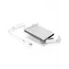 ICY BOX IB-AC703-C HDD/SSD-kotelo läpinäkyvä, valkoinen 2,5