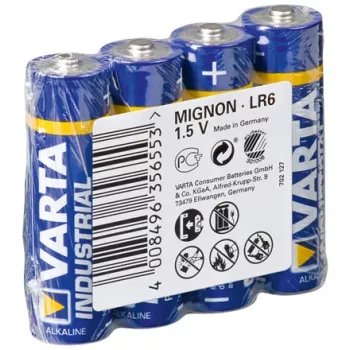 VARTA paristo Industrial Pro Mignon AA LR6 (4x foliossa)