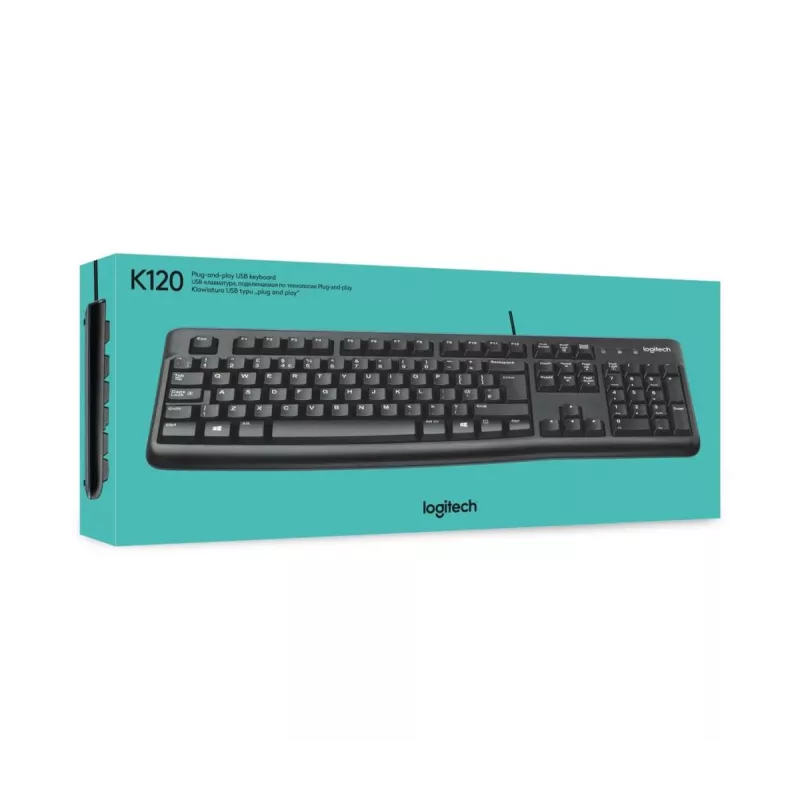 LOGITECH OEM-näppäimistö K120 AZERTY ranska