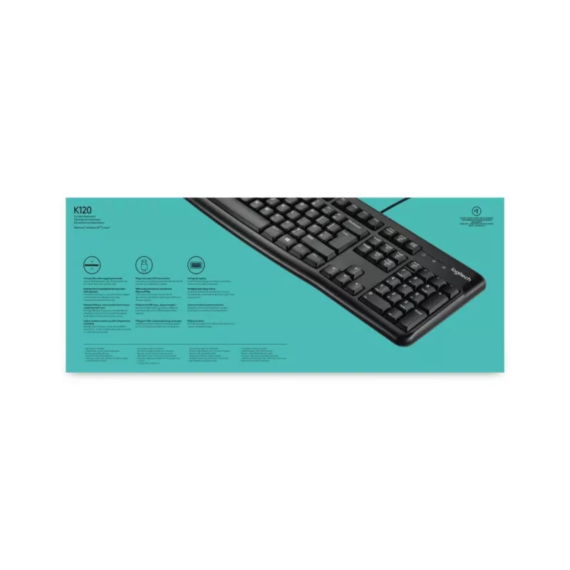 LOGITECH OEM-näppäimistö K120 AZERTY ranska