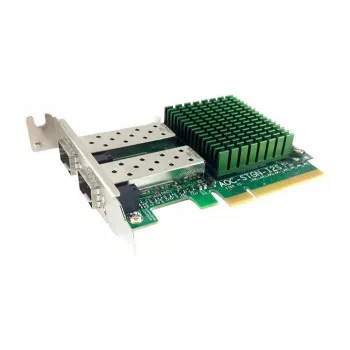 SUPERMICRO kaksiporttinen 10 Gigabit Ethernet -ohjain 2x Sfp+/ Low Profile/ Pci-e V(2.0) (aoc-stgn-i2s)