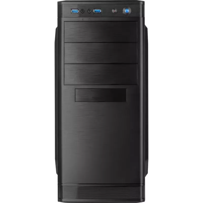 PC-kotelo Inter-Tech IT-5905 Midi Tower musta