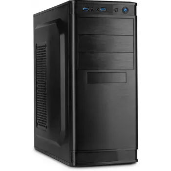 PC-kotelo Inter-Tech IT-5905 Midi Tower musta