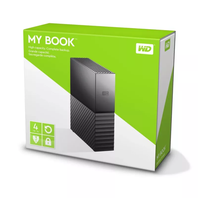 WESTERN DIGITAL kiintolevy – My Book – 4 TB – USB-A 3.2 Gen 1