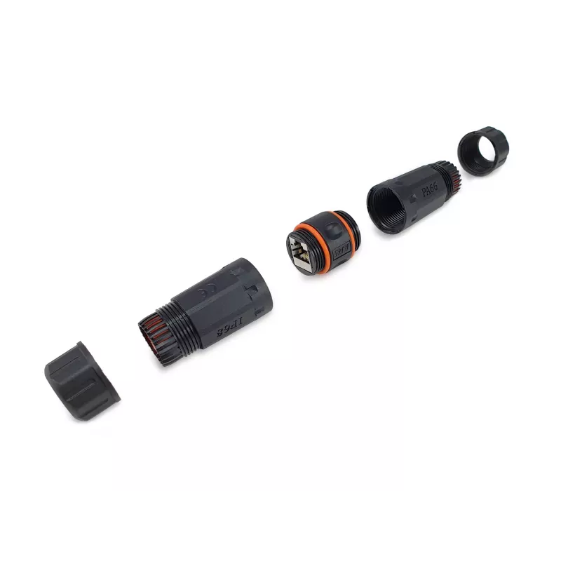 Cat.6 ulkokäyttöön RJ45-liitinsovitin Equip 221162