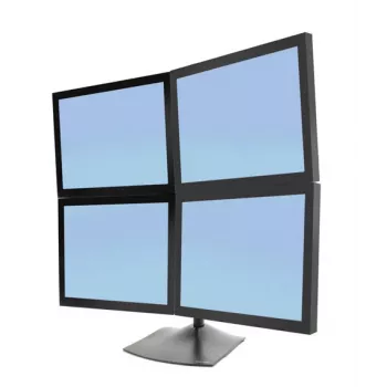 Monitorin pöytäteline Ergotron DS Series DS100 Quad 61 cm musta