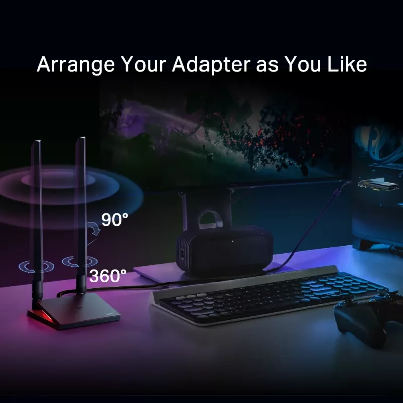 TP-Link Archer BE9300 Wi-Fi 7 Bluetooth 5.4 PCIe-sovitin