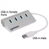 USB-keskitin Manhattan USB-A 4-porttinen keskitin