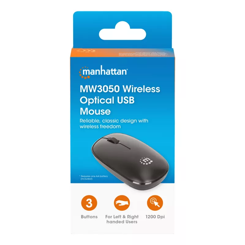 Langaton optinen hiiri Manhattan MW3050 USB
