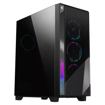 GIGABYTE GB-AC500G ST -tietokonekotelo Midi Tower musta