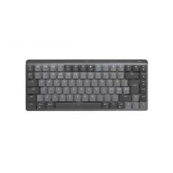 LOGITECH Mx Mechanical Mini minimalistinen langaton valaistu näppäimistö – grafiitti, taktiili hiljainen, Qwerty, Dansk/Norsk/Svenska/Suomalainen