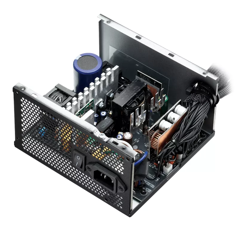 XPG KYBER 850W virtalähde, 850 W, 100 - 240 V, 47 - 63 Hz, 24-pin ATX, 65 cm, 450 mm