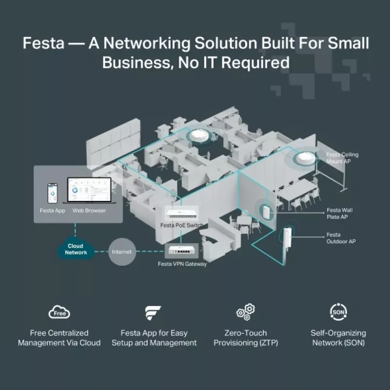 TP-Link Festa F65-Outdoor 3000 Mbit/s valkoinen Power over Ethernet (PoE)