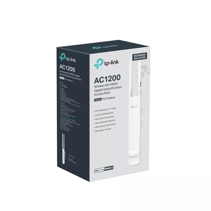 TP-Link Festa F52-Outdoor 1200 Mbit/s valkoinen Power over Ethernet (PoE)