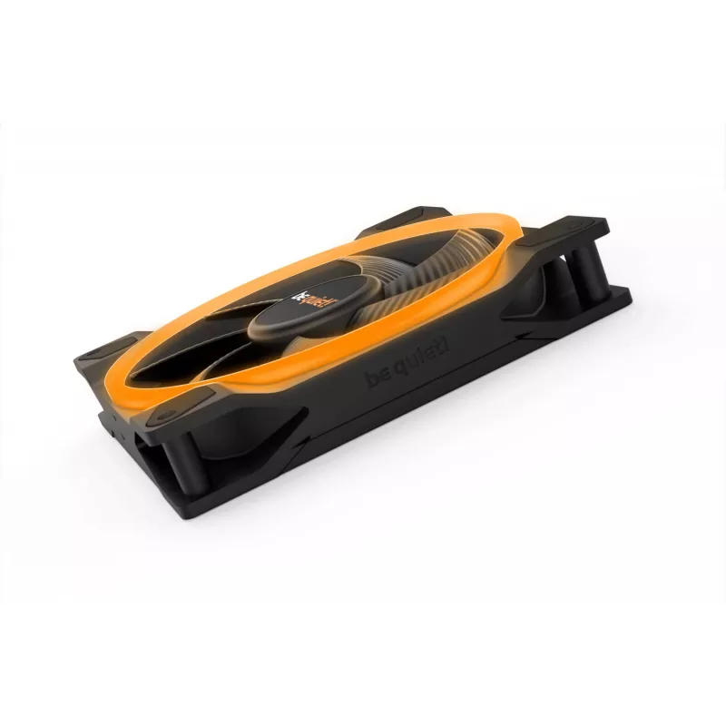 be quiet Light Wings 140mm ARGB PWM tuuletin musta 3 kpl:n pakkaus