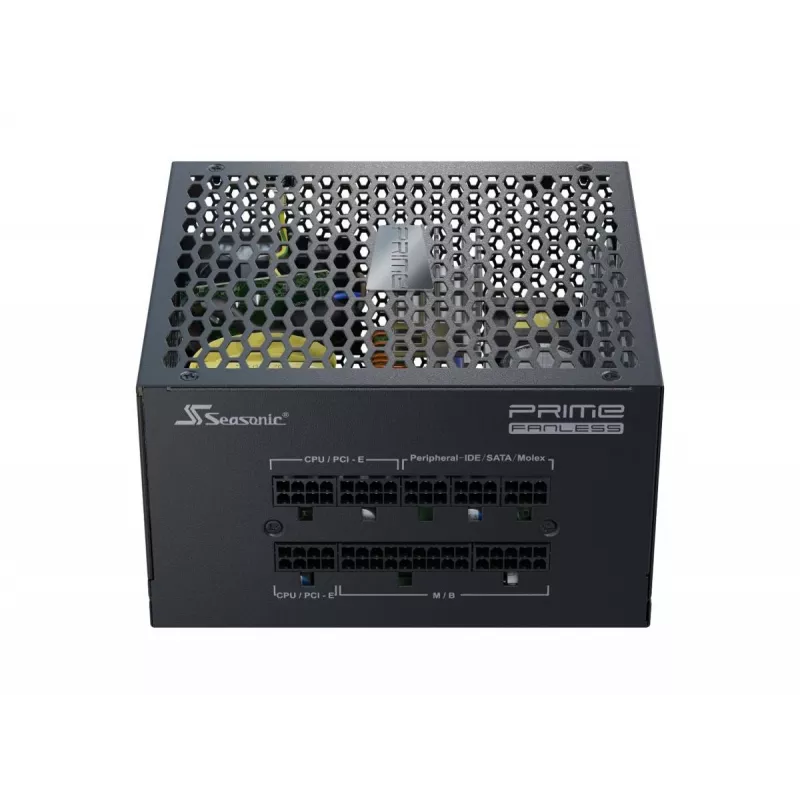 Seasonic PRIME Fanless PX-500 -virtalähde, 500 W, 80 PLUS Platinum, PRIME-PX-500
