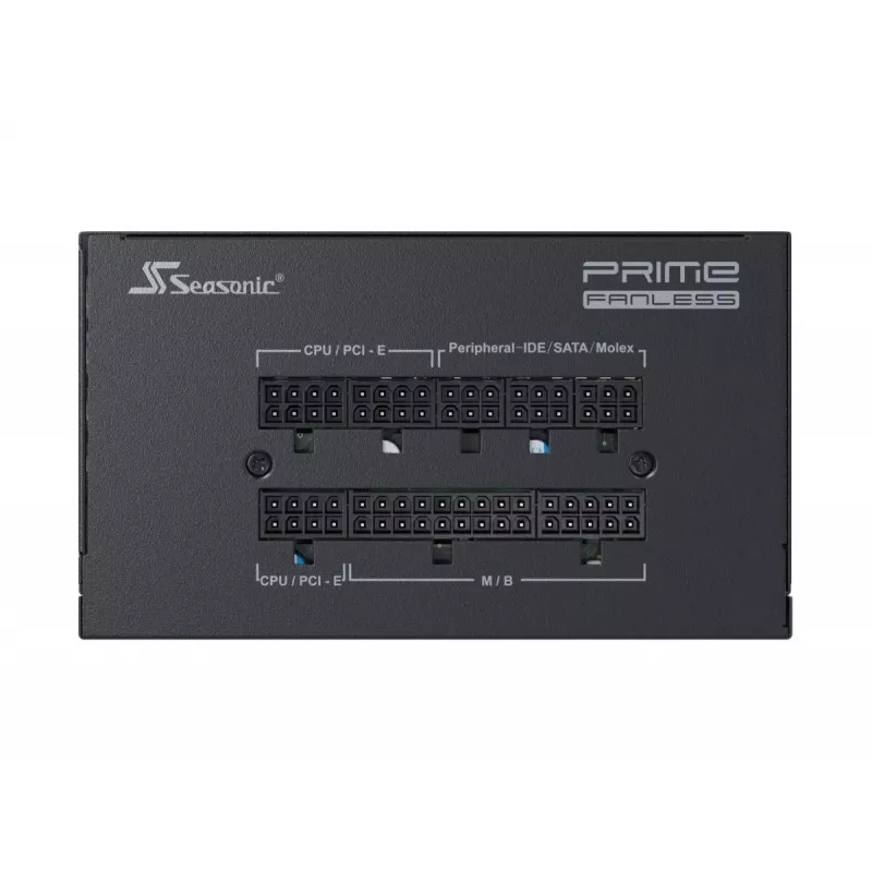 Seasonic PRIME Fanless PX-500 -virtalähde, 500 W, 80 PLUS Platinum, PRIME-PX-500