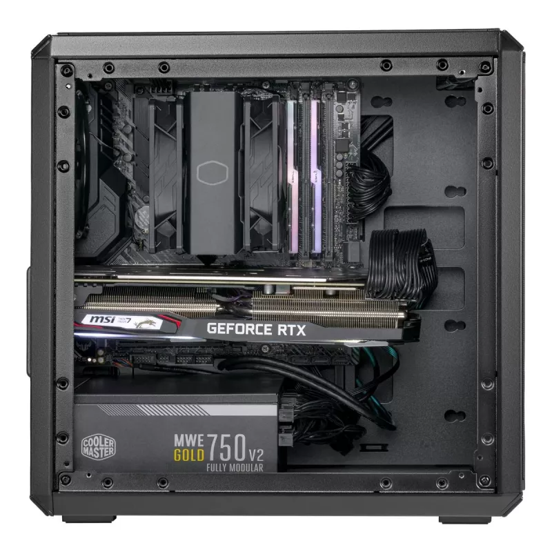 COOLER MASTER CPU kotelo Masterbox Q300L V2 musta